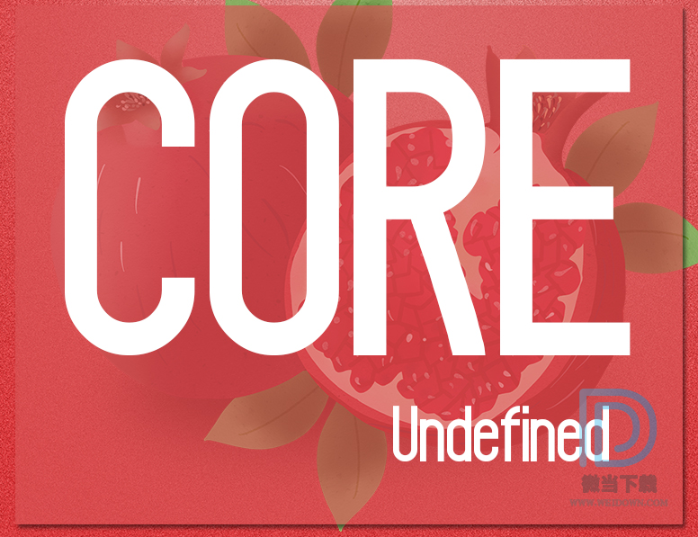 CORE Undefined字体下载 - CORE Undefined字体 免费下载