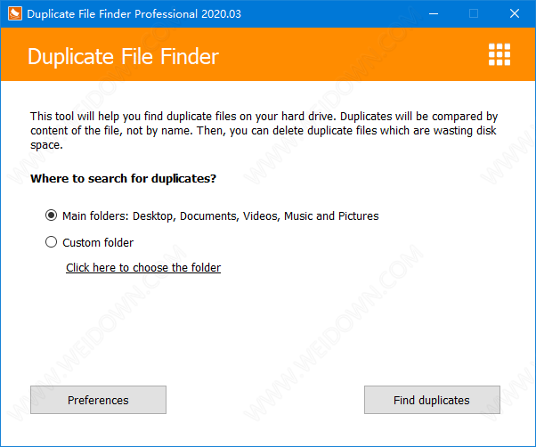 Duplicate File Finder