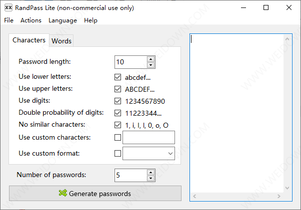 RandPass下载 - RandPass 2.1 官方版