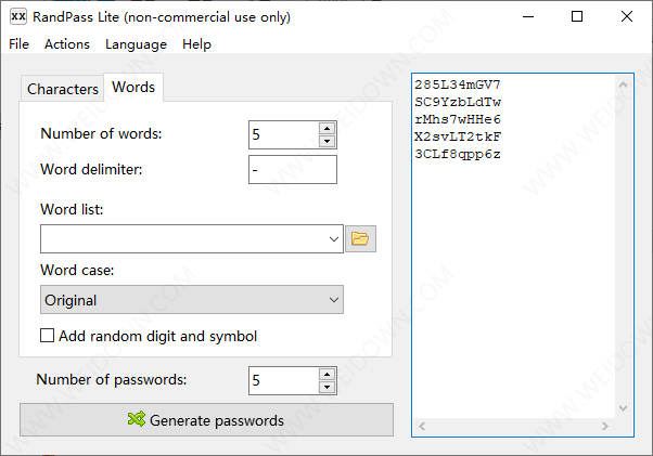 RandPass下载 - RandPass 2.1 官方版