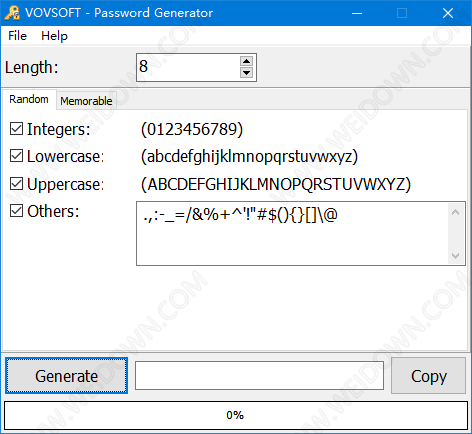 VovSoft Password Generator-2