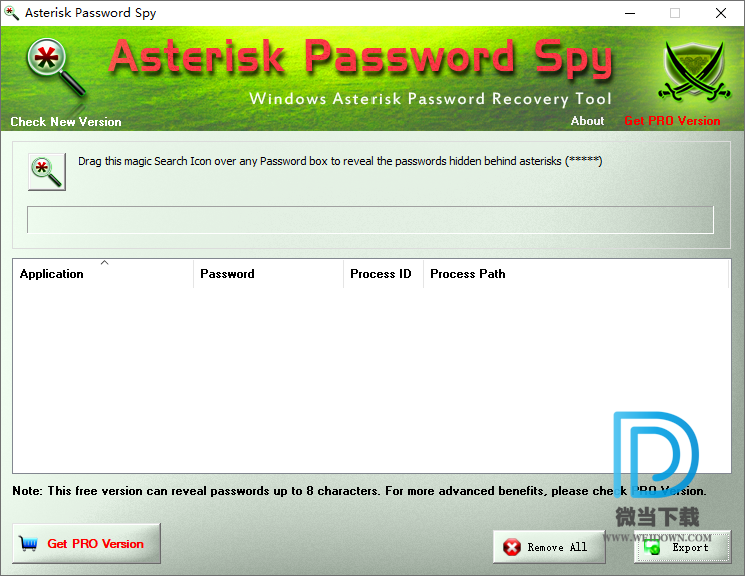 Asterisk Password Spy下载 - Asterisk Password Spy 星号密码查看工具 9.0 免费版