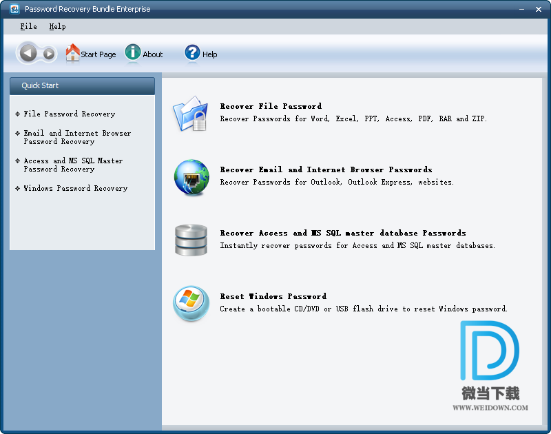 Password Recovery Bundle Enterprise下载 - Password Recovery Bundle Enterprise 密码恢复软件 8.2.0 破解版