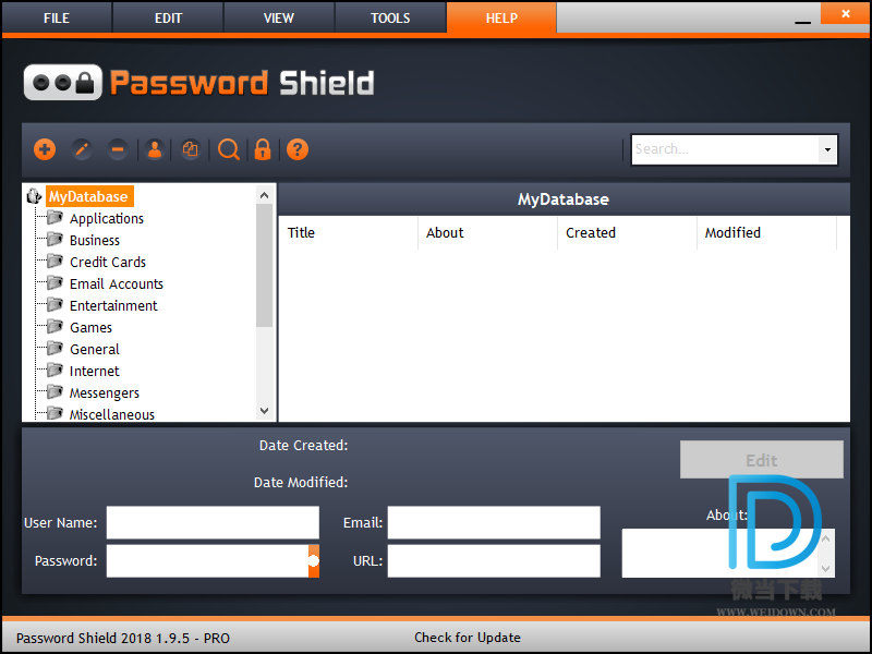 Password Shield Pro下载 - Password Shield Pro 密码管理工具 1.9.5 破解版