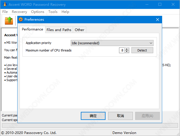 Accent WORD Password Recovery下载 - Accent WORD Password Recovery 7.94 官方版