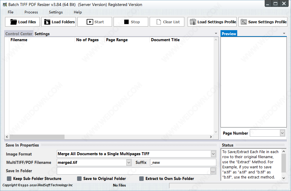 Batch TIFF PDF Resizer下载 - Batch TIFF PDF Resizer 3.84 破解版