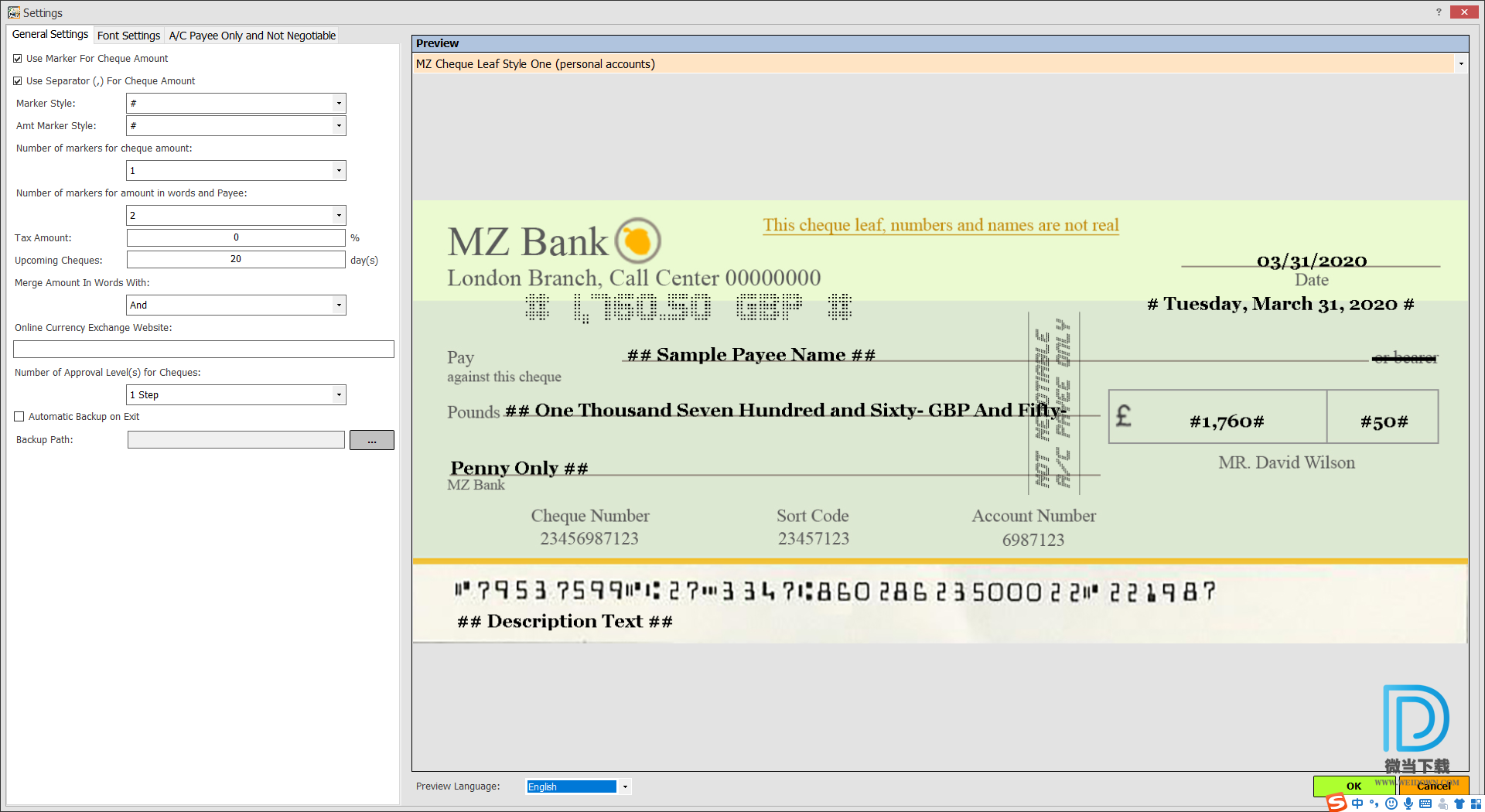 MSTech Check Writer Pro下载 - MSTech Check Writer Pro 支票打印软件 1.4.13.1351 破解版