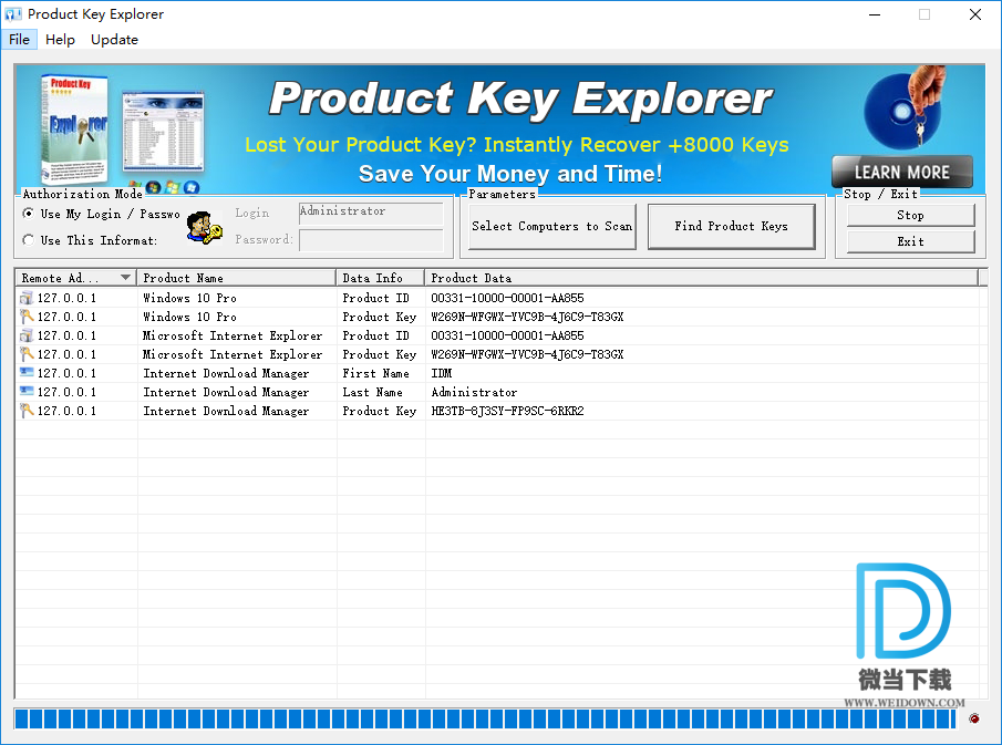 Product Key Explorer下载 - Product Key Explorer 程序密钥显示工具 4.1.1.0 注册版