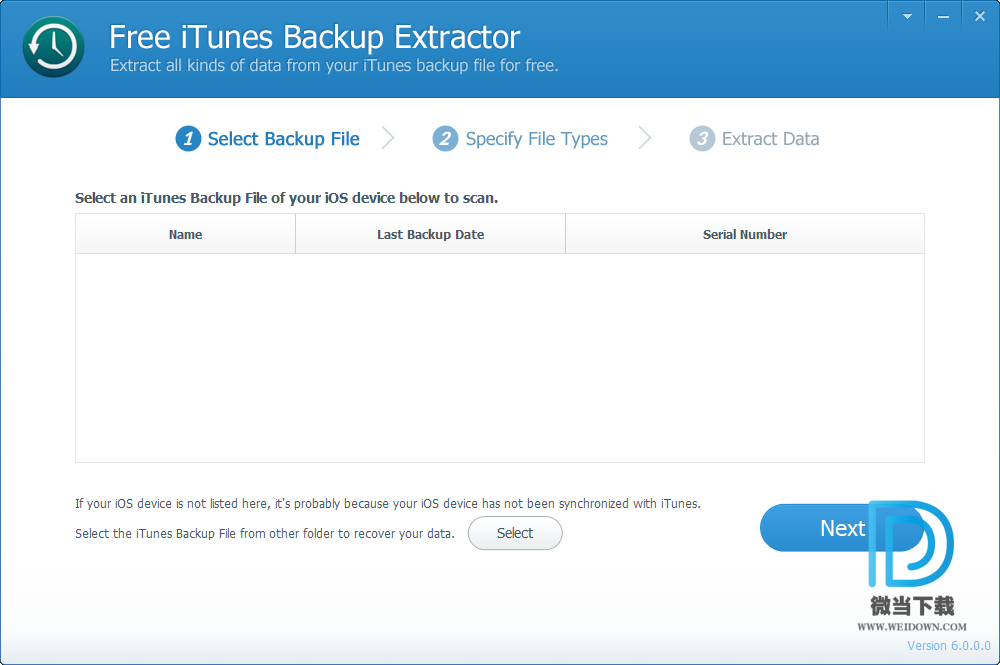 ThunderShare iTunes Backup Extractor下载 - ThunderShare iTunes Backup Extractor iTunes数据备份恢复软件 6.2.0.0 破解版