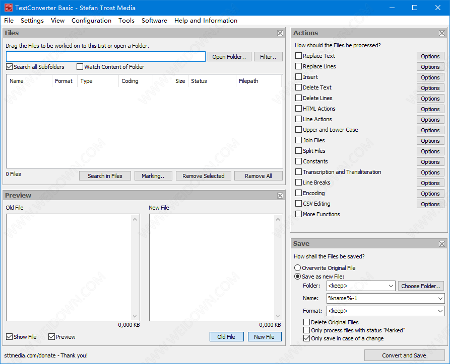 TextConverter下载 - TextConverter 批量处理文本文件 1.0 官方版