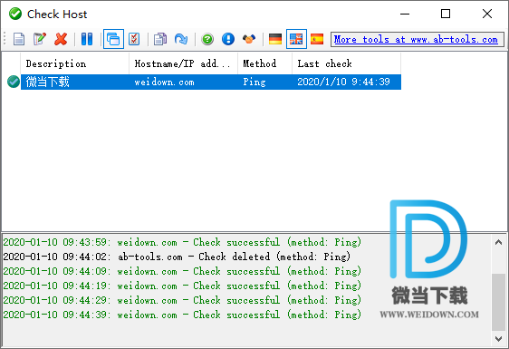 Check Host下载 - Check Host 网站服务器监控软件 1.1.7 官方免费版