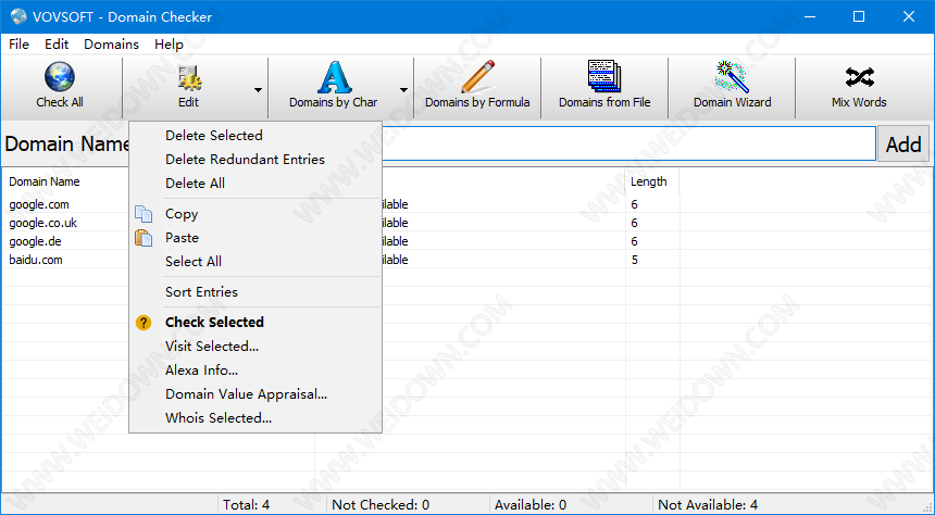 Domain Checker