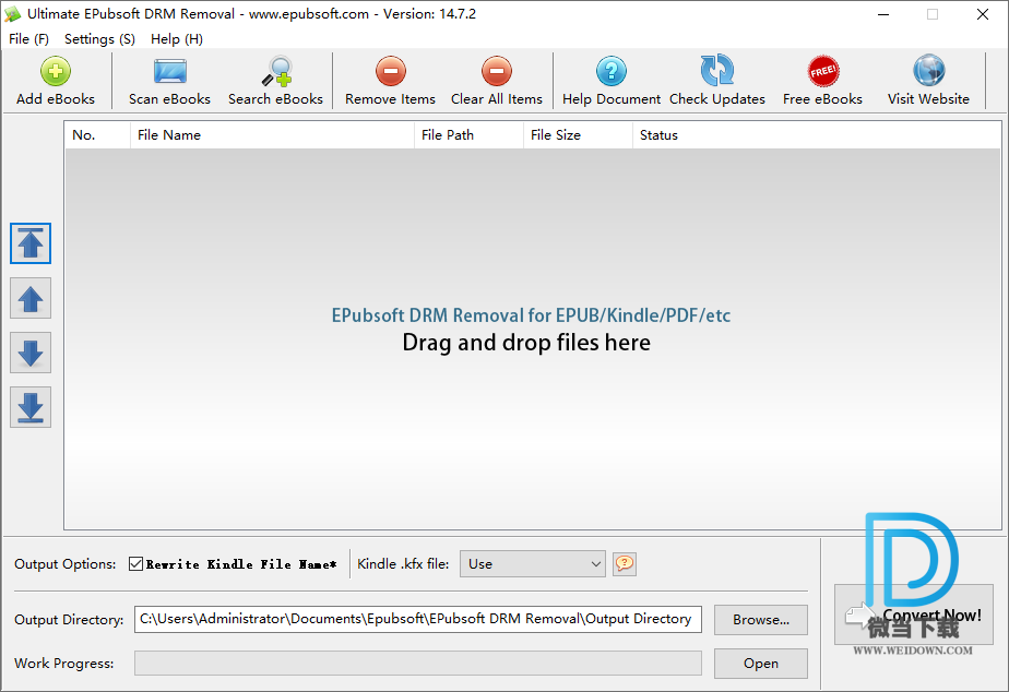 Ultimate EPubsoft DRM Removal下载 - Ultimate EPubsoft DRM Removal 电子书DRM删除工具 15.8.2 破解版