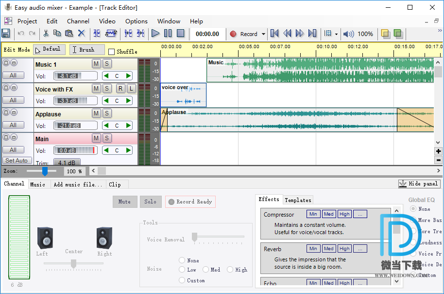 Easy Audio Mixer下载 - Easy Audio Mixer 音频编辑软件 2.4 破解版