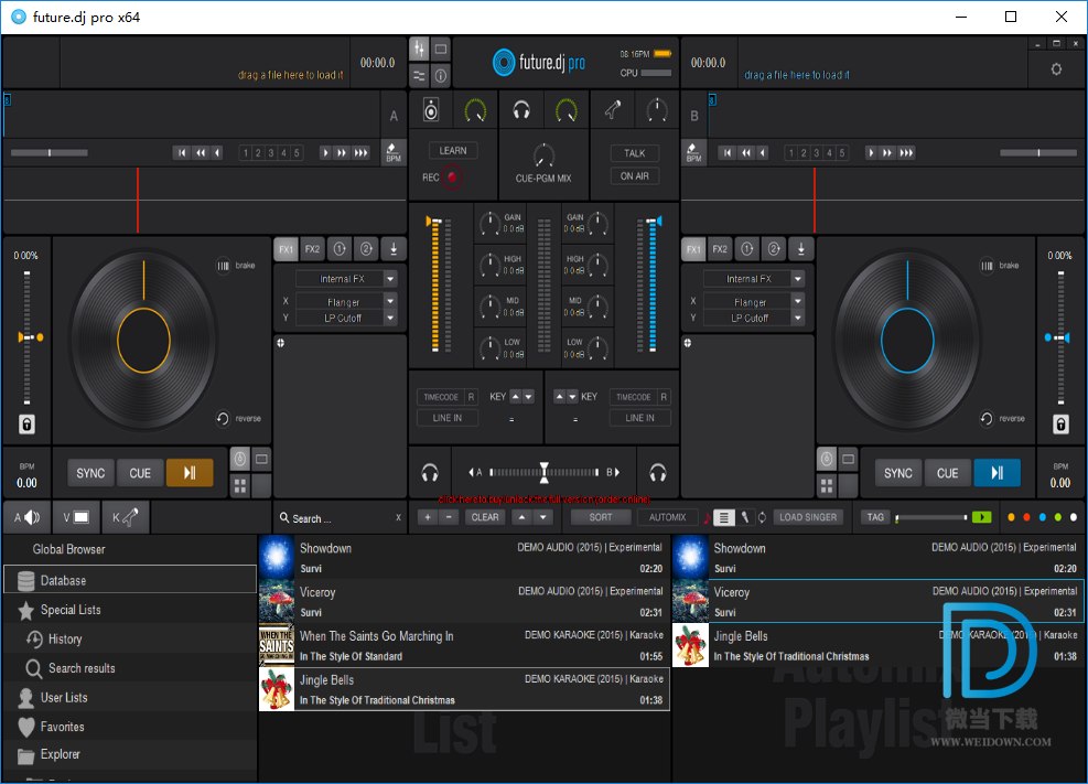 XYLIO Future DJ Pro下载 - XYLIO Future DJ Pro DJ混音软件 1.8 破解版