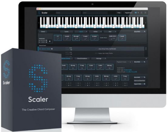 Plugin Boutique Scaler下载 - Plugin Boutique Scaler 和弦辅助工具 2.0.3 破解版