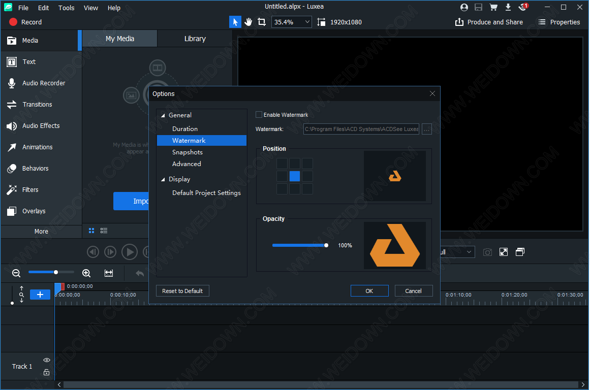 ACDSee Luxea Video Editor