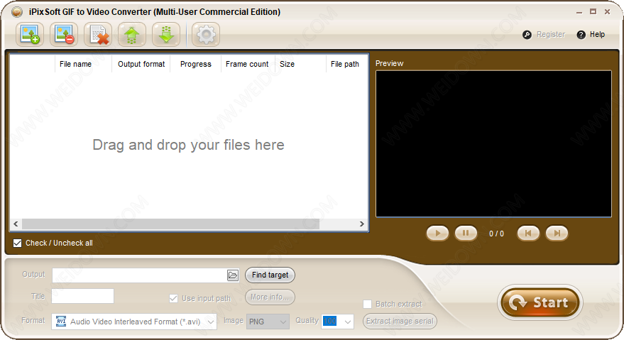 iPixSoft GIF to Video Converter