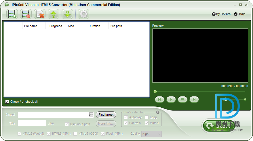 iPixSoft Video to HTML5 Converter下载 - iPixSoft Video to HTML5 Converter Html5视频转换器 2.4.0 官方版