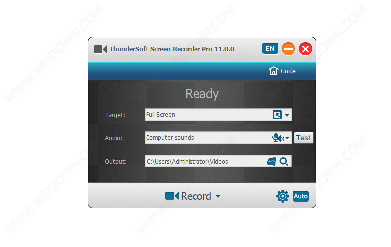 ThunderSoft Screen Recorder下载 - ThunderSoft Screen Recorder Pro 11.3.0 破解版