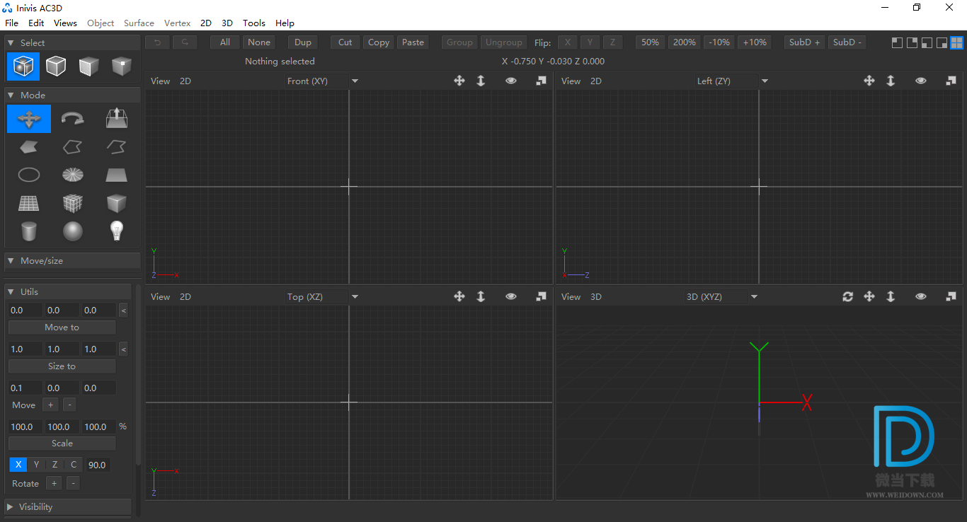 Inivis AC3D下载 - Inivis AC3D 3D模型软件 8.5.55 破解版