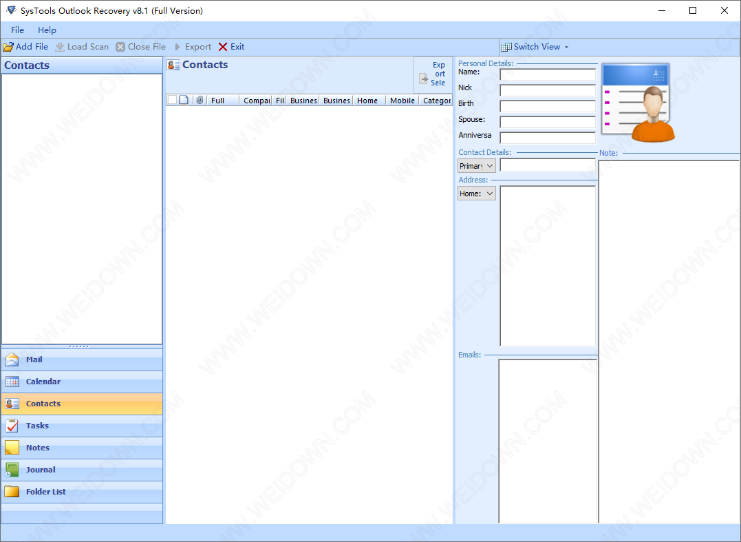 SysTools Outlook Recovery-1