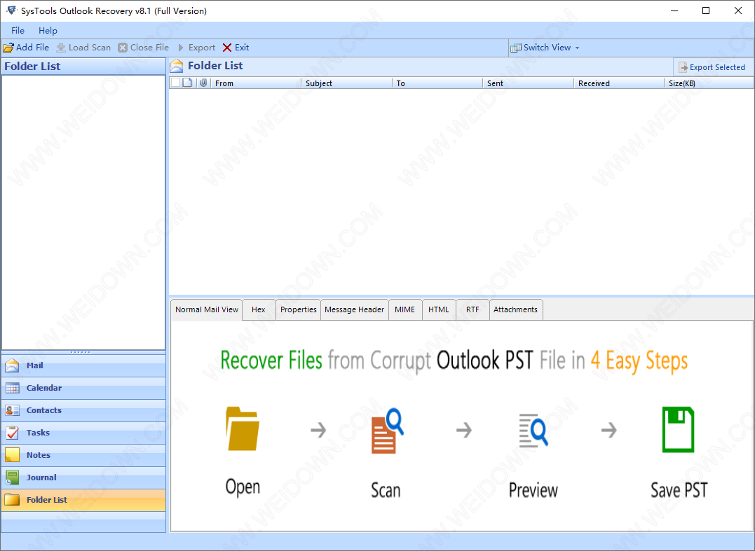 SysTools Outlook Recovery-2