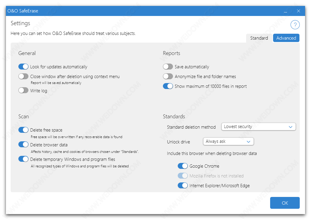 O&O SafeErase下载 - O&O SafeErase Pro 17.3.212 破解版