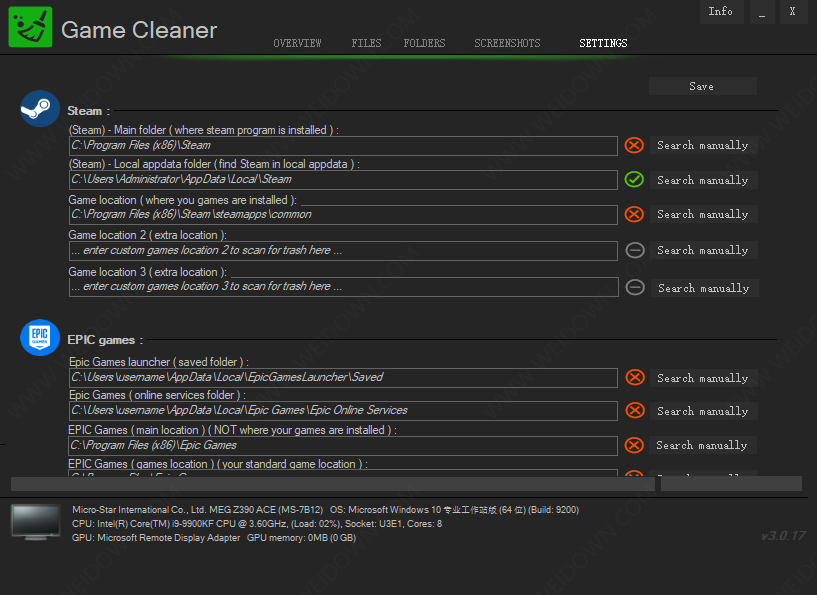 Game Cleaner-2