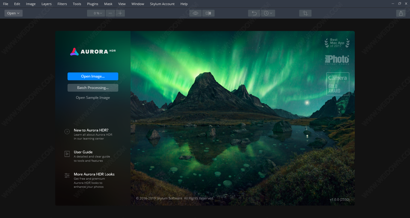 Aurora HDR下载 - Aurora HDR 2019 1.0.0.2550.1 破解版