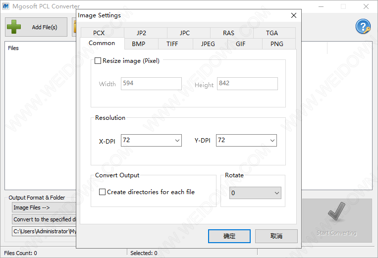 Mgosoft PCL Converter