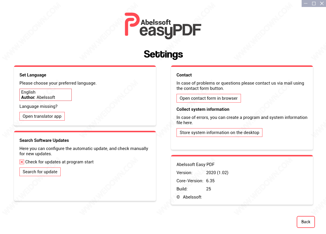 Abelssoft Easy PDF