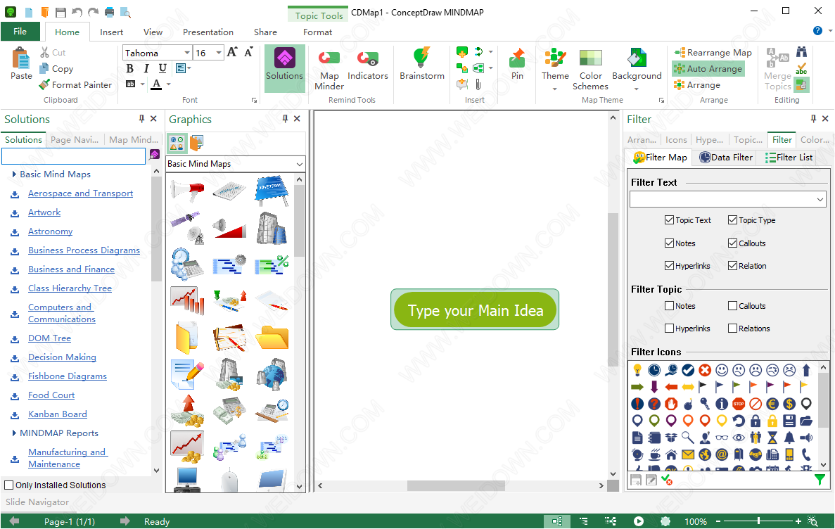 ConceptDraw MINDMAP-1