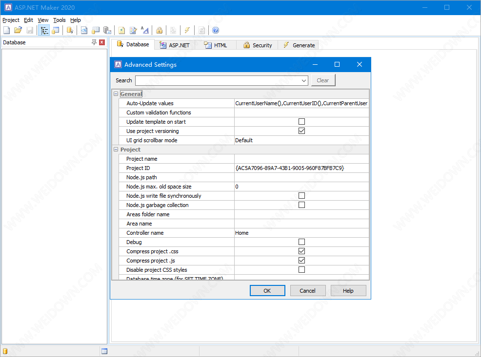 e-World Tech ASP.NET Maker下载 - e-World Tech ASP.NET Maker ASP.NET代码生成工具 2020.0.9 破解版