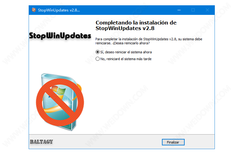 StopWinUpdates下载 - StopWinUpdates 2.8 官方免费版