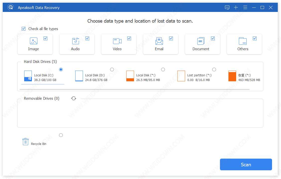 Apeaksoft Data Recovery