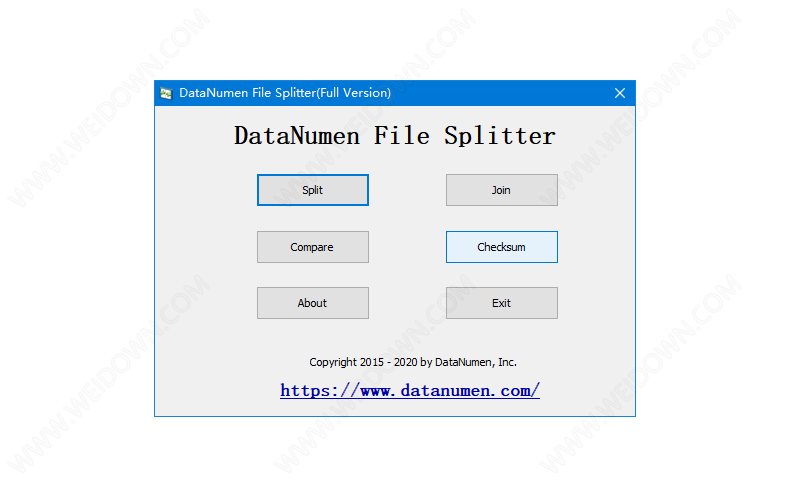 DataNumen File Splitter下载 - DataNumen File Splitter 1.4.0 破解版