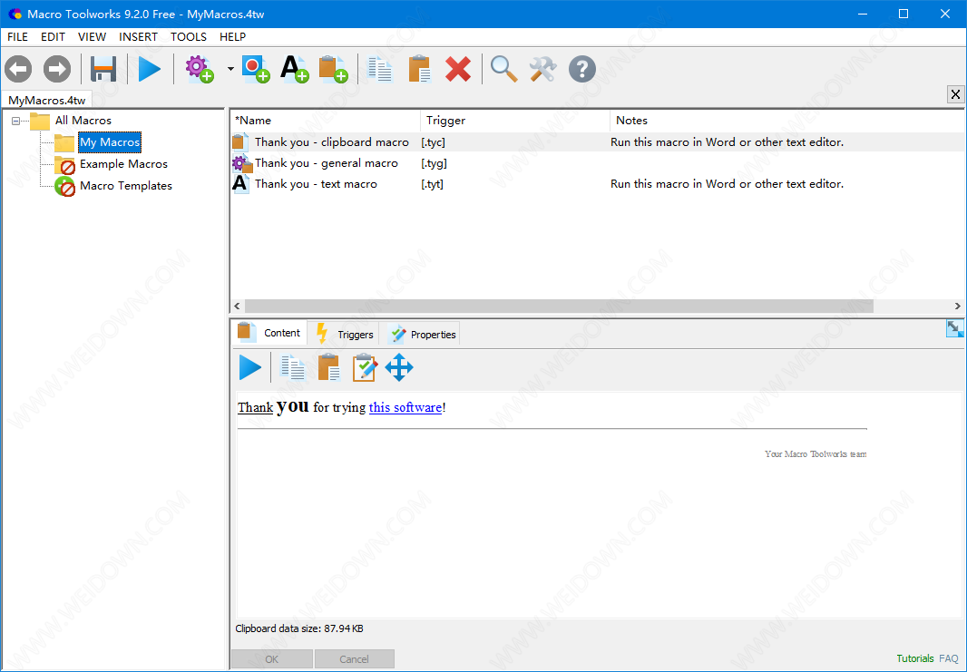 Macro Toolworks Free下载 - Macro Toolworks Free 9.4.5 官方版