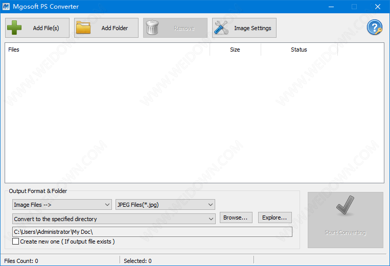 Mgosoft PS Converter