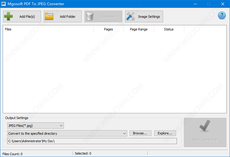 Mgosoft PDF To JPEG下载 - Mgosoft PDF To JPEG 12.2.7 破解版