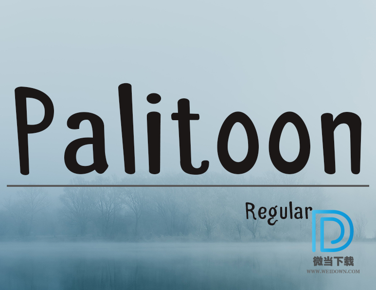 Palitoon字体下载 - Palitoon字体 免费下载