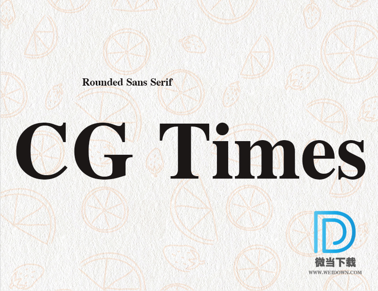 CGTimesBold字体下载 - CGTimesBold字体 免费下载