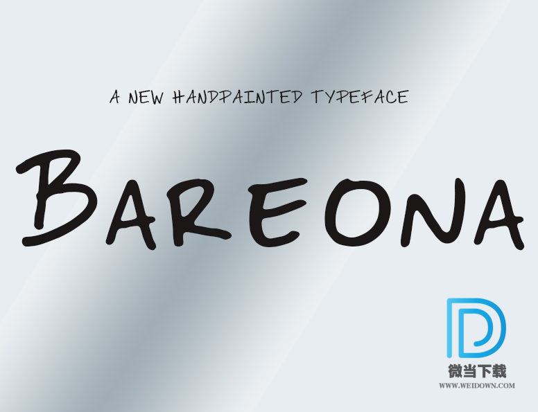 Bareona字体下载 - Bareona字体 免费下载