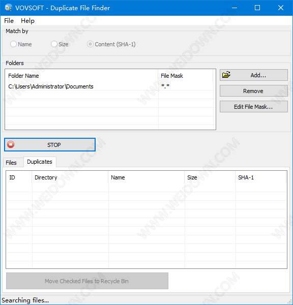 VovSoft Duplicate File Finder-1