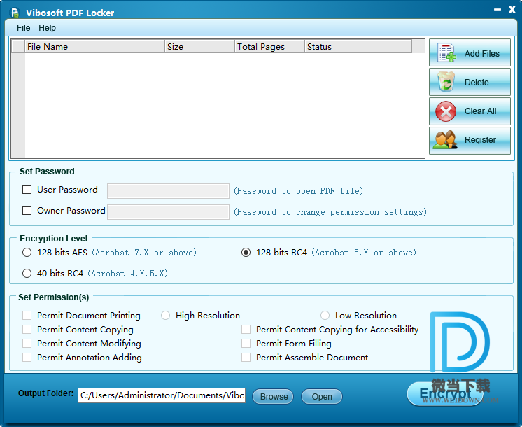 Vibosoft PDF Locker下载 - Vibosoft PDF Locker PDF加密软件 2.2.7 破解版