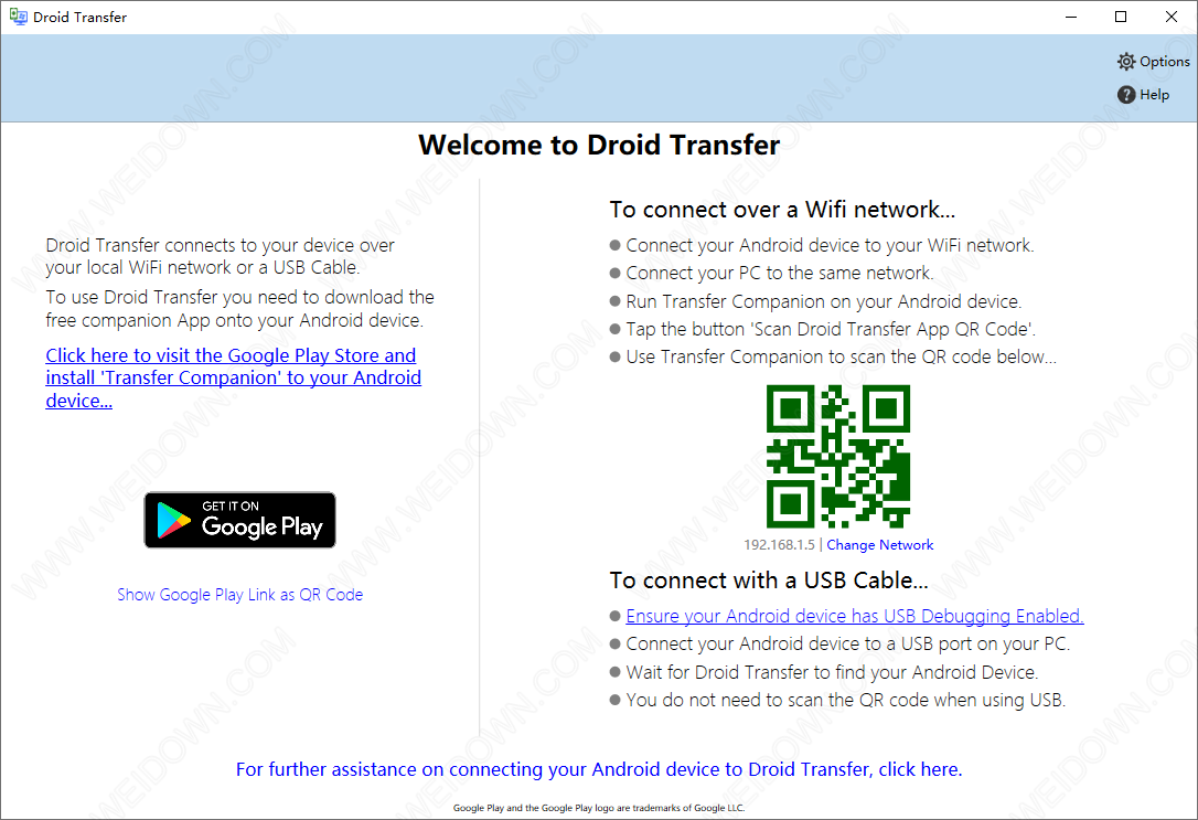 Droid Transfer