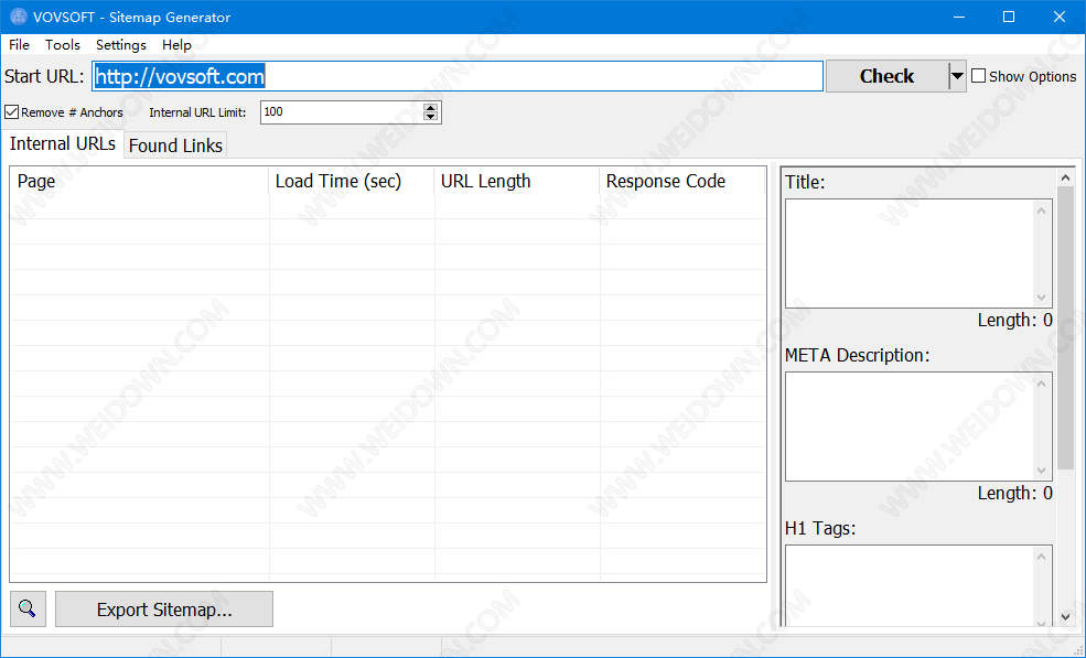 Vovsoft Sitemap Generator-2