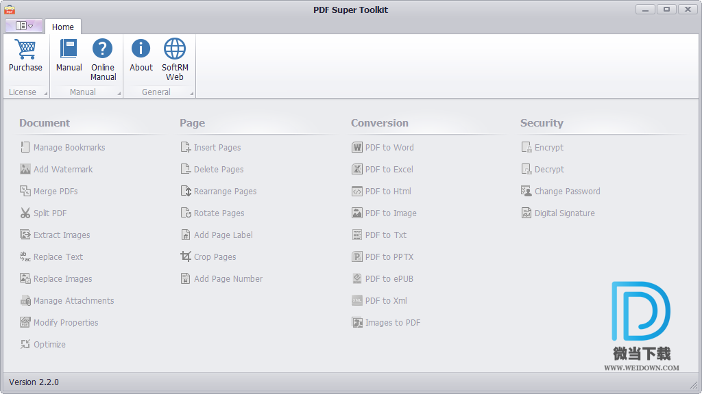 Softrm PDF Super Toolkit下载 - Softrm PDF Super Toolkit PDF文件处理工具 3.0.0 破解版