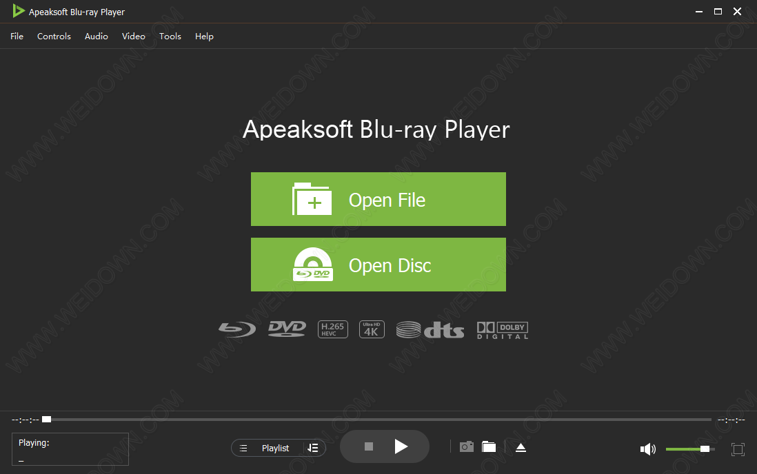 Apeaksoft Blu-ray Player