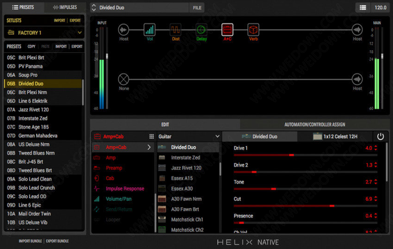 Line6 Helix Native下载 - Line6 Helix Native 3.0.0 破解版